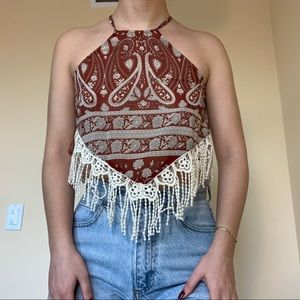 Cecico patterned top